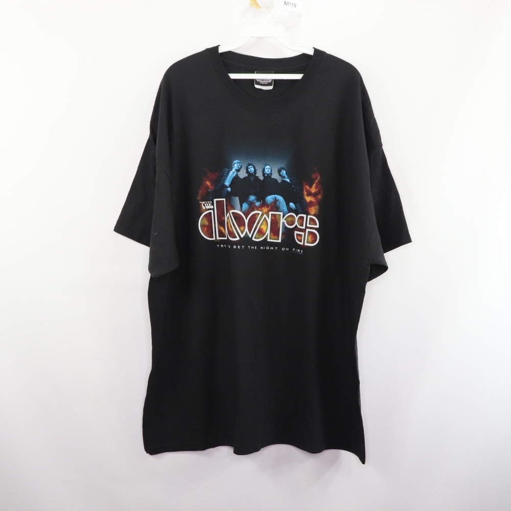 90s Winterland Mens 2XL The Doors Fire T Shirt